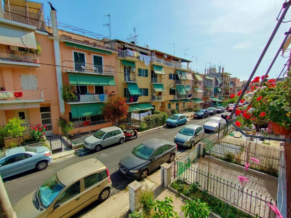 Maria Apartment Garitsa Corfu Corfu  المظهر الخارجي الصورة